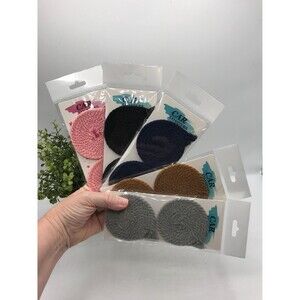 Cotton Rope Car Coasters Boho Neutral Color Choice One Set of 2 Machine Washable